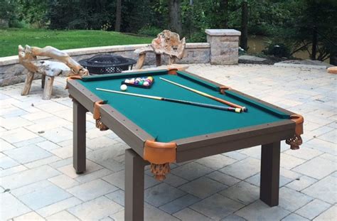 If you've ever played pool before, you'll know what to do here. Outdoor Pool Tables - Custom Pool Tables | R&R Outdoors