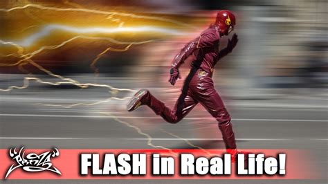 The Flash Running Madrid In Real Life Youtube