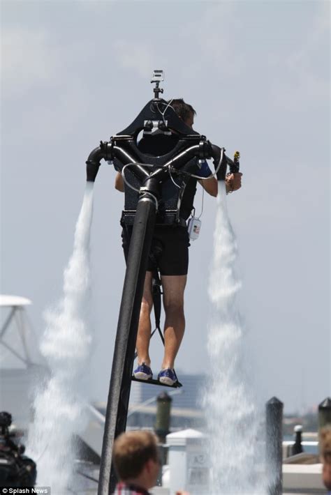 Jetlev Flyer A Futuristic Water Powered Jetpack Which Could See You