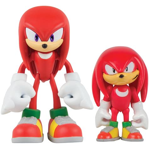 Sonic Collector Series 2 Figure Pack With Comic Classic Knuckles And