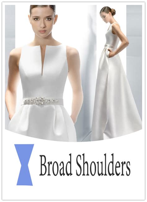 Let's start with the top neckline styles. Wedding Dresses for Women with Broad Shoulder - EverAfterGuide