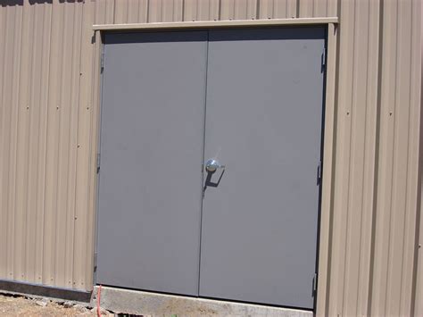 Hollow Metal Double Doors Parker Custom Security
