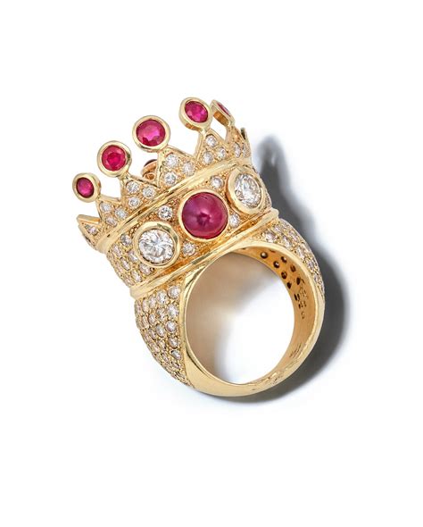 Sothebys To Auction 2pacs Self Designed Gold Ruby And Diamond Ring