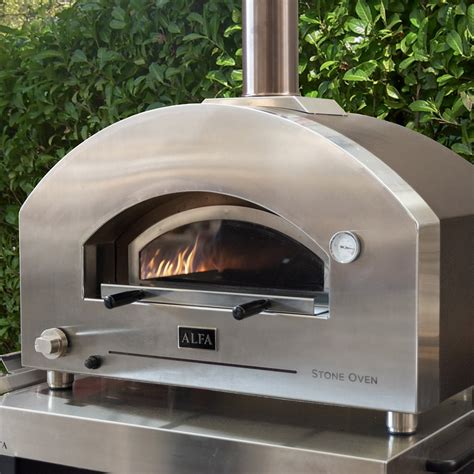 Alfa Stone 27 Inch Outdoor Gas Pizza Oven Marx Fireplaces And Lighting