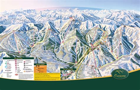35 Park City Canyons Trail Map Maps Database Source