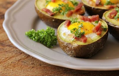 Fit Fixins Baked Egg Bacon Avocado Nicole Wilkins