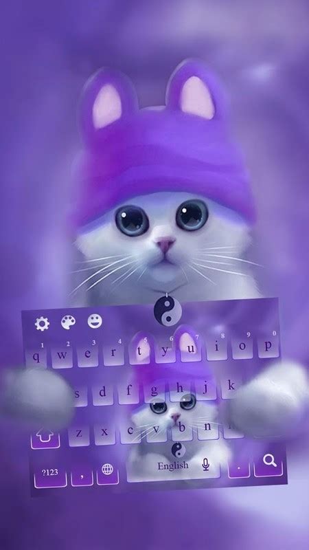 Cute Kitty Kawaii Keyboard Free Android Theme Download Download The