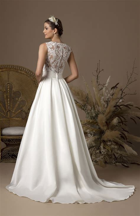 robe de mariée modèle darlène couture nuptiale paris robes atelier nuptial 2021