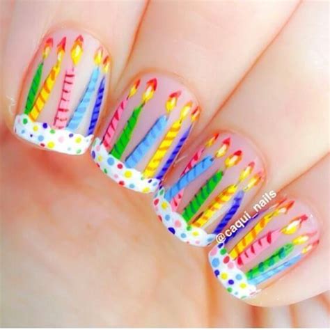 50 Sweet Birthday Nails To Brighten Your Special Day Birthday Nail