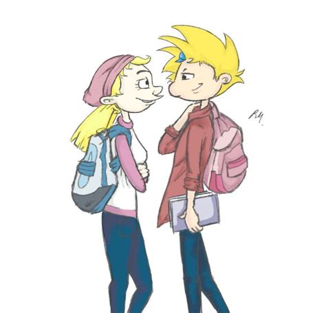 Hello By Reem Koga On Deviantart Hey Arnold Arnold And Helga