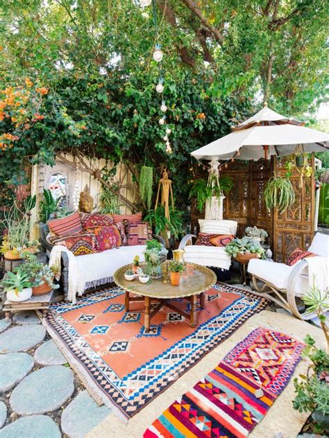 11 Bohemian Outdoor Rooms And Patios Hgtv