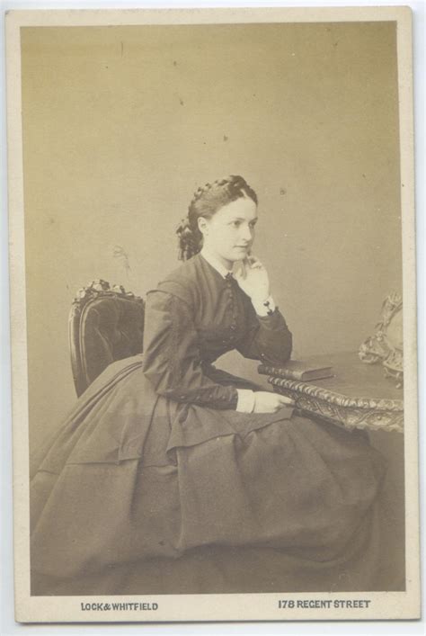 Carte De Visite Photograph Of Henrietta Hope 1843 1913 Photograph Lautographe Sa