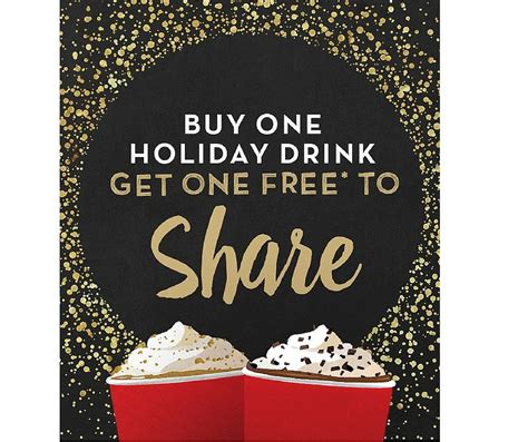 Stream tracks and playlists from buy one get one free on your desktop or mobile device. Starbucks Buy One, Get One FREE Holiday Drinks! (Nov 12-15 ...