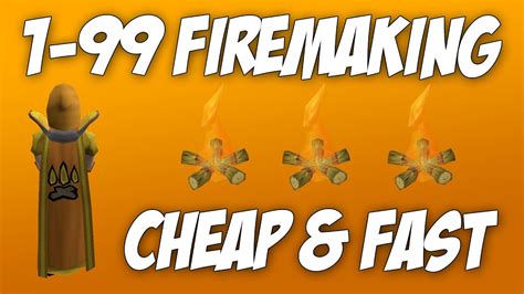 Runescape 2016 1 99 Firemaking Guide Youtube