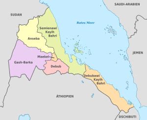 Go back to see more maps of eritrea. Eritrea, administrative divisions - de - colored.svg