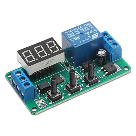 12 Volt Timer Relay Drok 01s To 999min 50ma 4 Mode On Off Automotive
