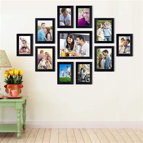 Art Street Primo Wall Photo Frame Set Of 11 Black Picture Frames