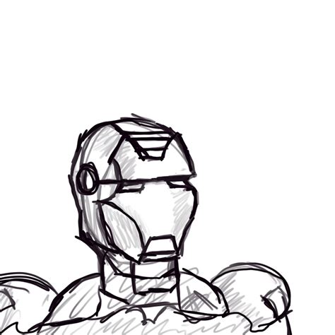 Iron Man Sketch 2 By Morokei On Deviantart