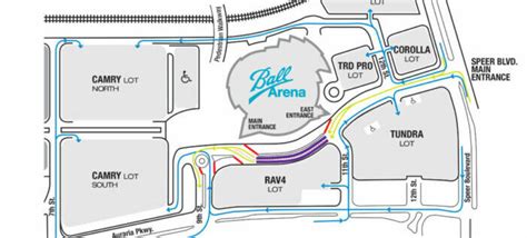 Ball Arena Parking Guide Tips Maps And Deals World Wire