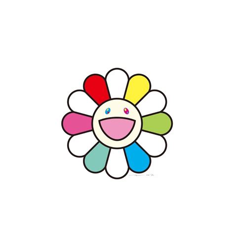 With 12 rounded petals and smiling faces, takashi murakami's flowers are celebrated for their display of joy and innocence. Print SMILEY DAYS WITH MS. FLOWER TO YOU! by TAKASHI MURAKAMI
