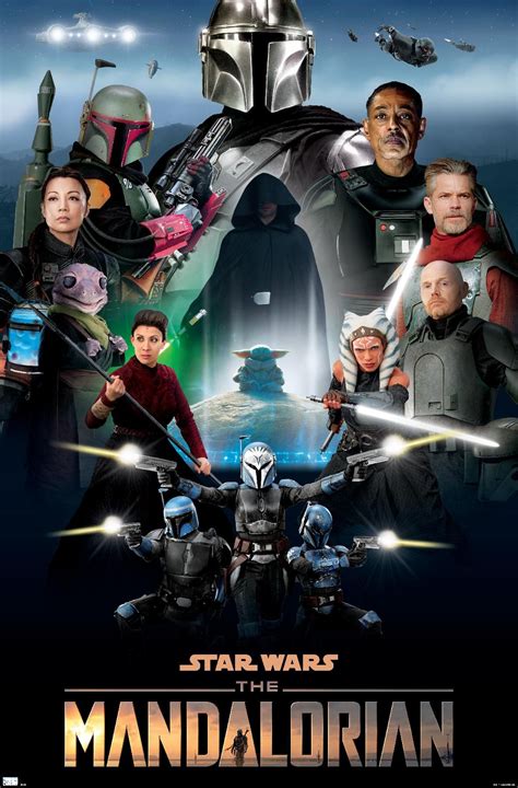 Star Wars The Mandalorian Season 2 Key Art By Andrew Switzer Poster