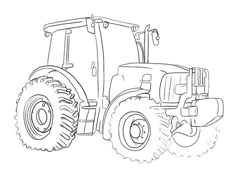 Machines of any kind are usually considered an object of interest for boys. Case Tractor Coloring Pages at GetColorings.com | Free ...