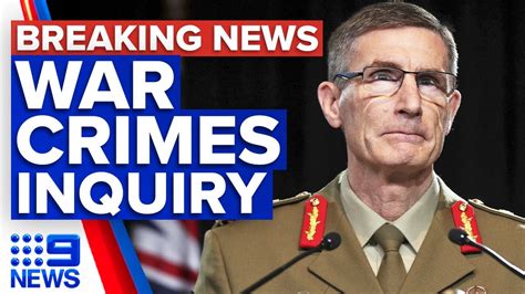 Afghanistan War Crimes Inquiry Report Released News Australia Youtube