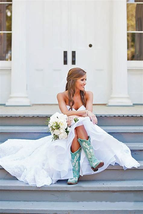 Cowgirl Boots Wedding Ideas For Country Themes Wedding Forward Country Wedding Dresses