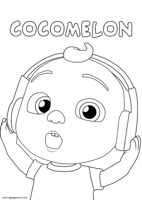 Cocomelon Coloring Pages Cocomelon Coloring Book 30 Adorable Products