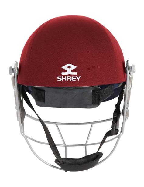 Shrey Star Steel Maroon M Cricket Helmet Jiomart
