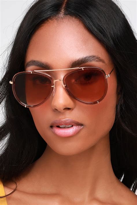 Classic Brown Sunglasses Aviator Sunglasses Sunnies Lulus