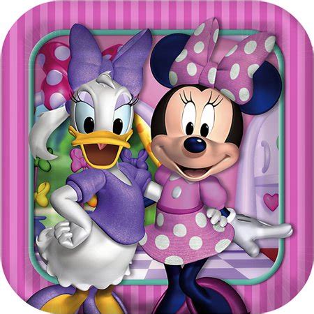 Let's help the sweety and do some of the work inside the kitchen for her. Hallmark Party Disney Minnie Mouse Dinner Plates - Walmart.com