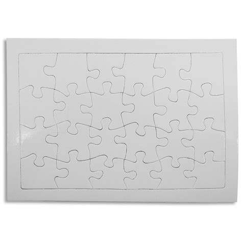Sublimation Jigsaw Puzzle 24 Pieces With Frame Cardboard • Brildor