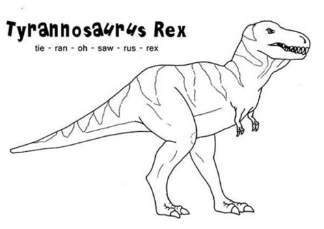 The theme is very suitable for kids because it can build their character later. 20+ Free Printable T-Rex Coloring Pages - EverFreeColoring.com