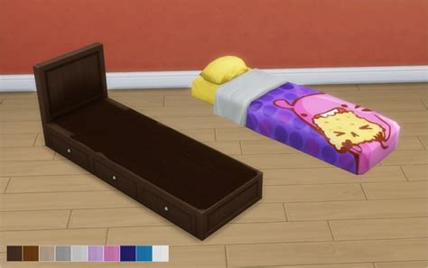 Beddy Bye Bed Frame And Mattresses At Veranka Sims 4 Updates