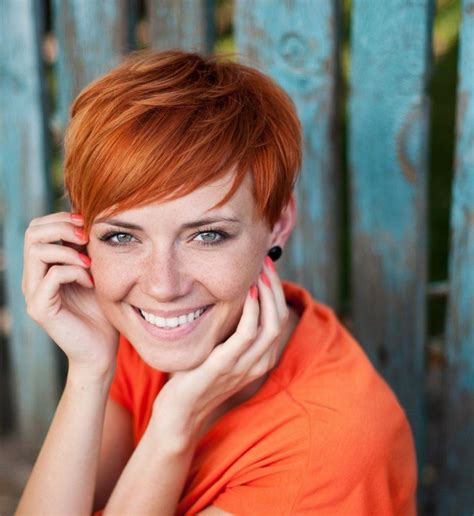 28 Short Red Hair Ideas To Try In 2022 Short Red Hair Red Pixie