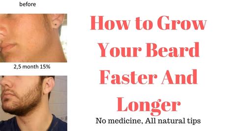 how to grow your beard faster and longer beauty tips lab youtube
