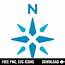 Free North Arrow Icon Symbol Download In PNG SVG Format