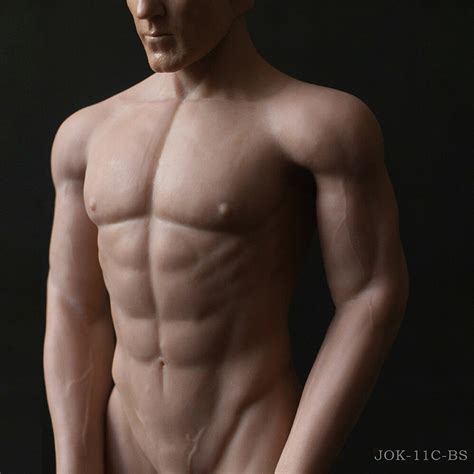 1 6 Scale Seamless Male Figure Body Muscular For 12 Phicen TBLeague