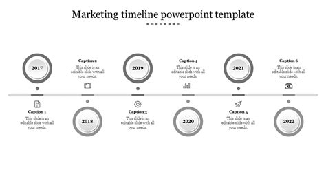 Awesome Marketing Timeline Powerpoint Template Presentation