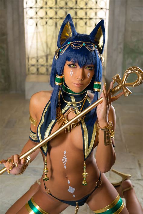 Glimmering Beautiful Bastet Cosplay By Non Sankaku Complex