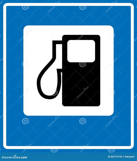Fuel Pump Gas Station Icon Stock Vector Illustration Of Dashboard