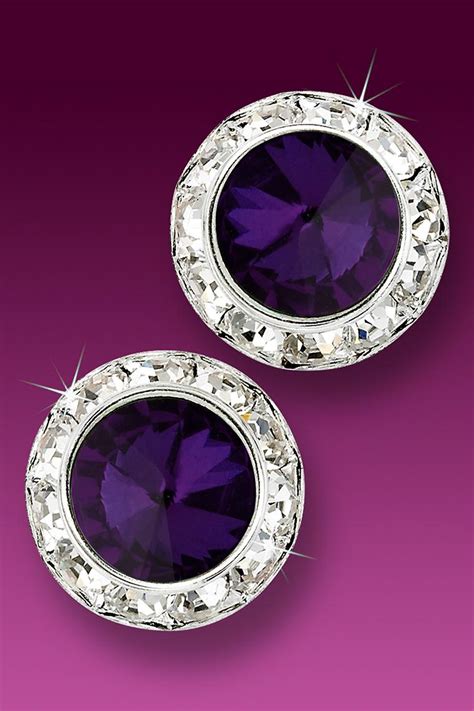 Rhinestone 20mm Competition Earrings Wholesale