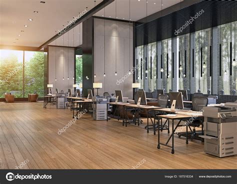 Modern Office Interior Stock Photo By ©vicnt2815 187516334