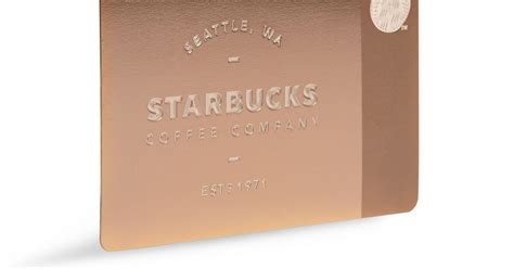 A starbucks card is a convenient way to pay for your purchases at starbucks. Starbucks' $450 metal gift cards will go fast