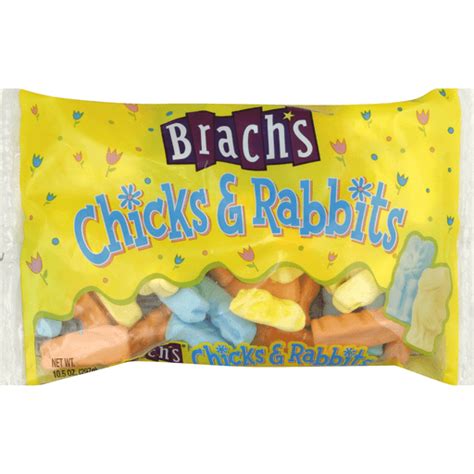 Brachs Marshmallow Chicks And Rabbits Eastercandy 105 Oz Bag