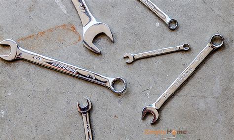 10 Types Of Wrenches And Their Uses With Pictures Simply Home Tips