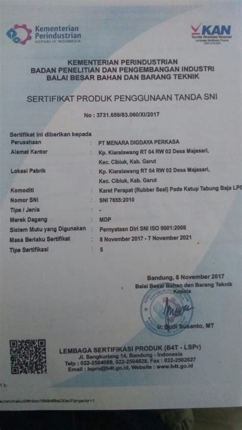 Contoh Sertifikat Sni Helm Proyek Safety Apd K Sni Standart Dan Fastrack Shopee Indonesia