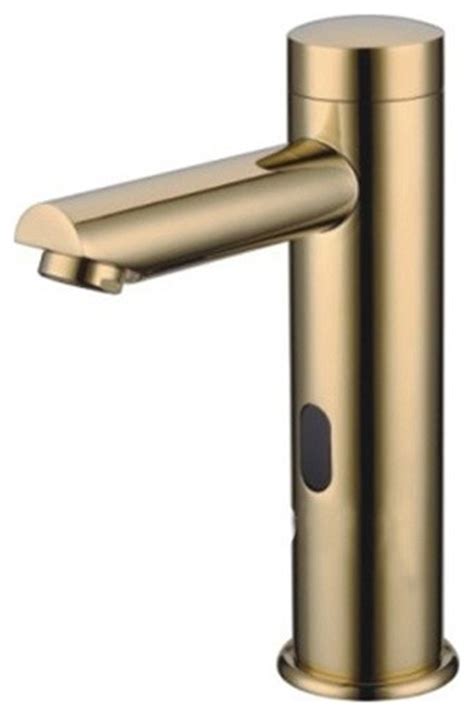 We stock touchless kitchen faucets, pull down kitchen faucets & more. Gold Finish Touchless Automatic Sensor Faucet ...
