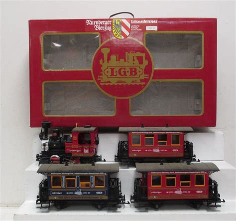 Lgb 150 G Scale 150th Anniversary Train Setbox Ebay